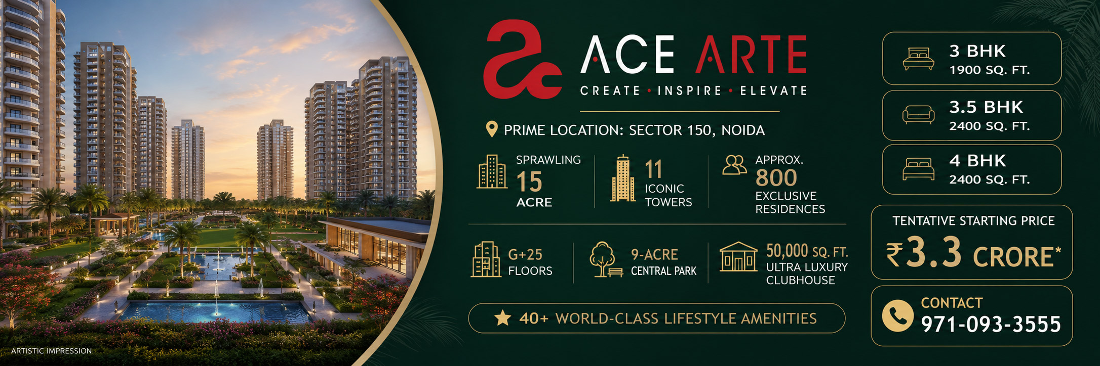 Ace Arte Sector 150 Noida